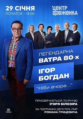 ИГОР БОГДАН И ВАТРА 80-Х