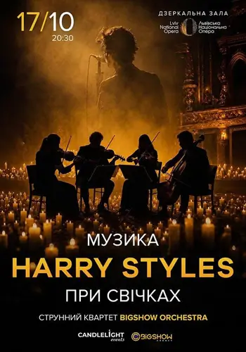 Музыка Harry Styles при свечах