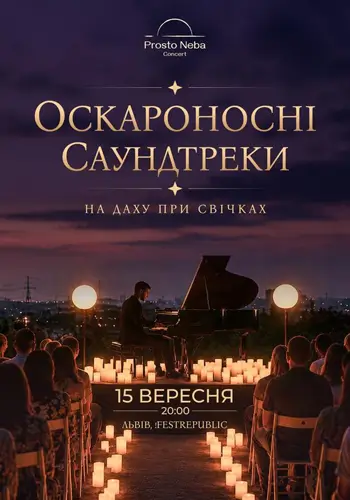Оскароносные саундтреки на крыше при свечах