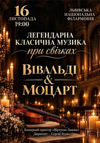 Вивальди & Моцарт — камерный оркестр «Виртуозы Львова»