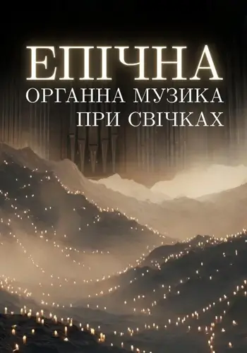 Епічна органна музика при свічках