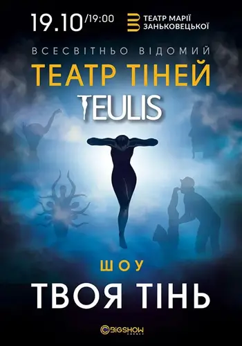 Театр теней Teulis. Шоу Твоя тень