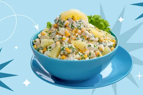 12 очень вкусных салатов с ананасом