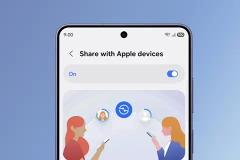 AirDrop появился на смартфонах Samsung — но пока не на всех