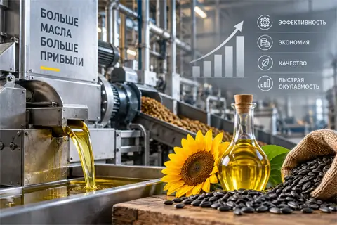 Як оцінити окупність інвестицій у нове обладнання для виробництва рослинної олії