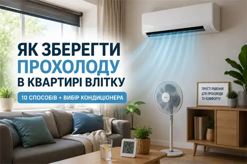 Як врятуватися від спеки у Львові: 10 способів охолодити квартиру