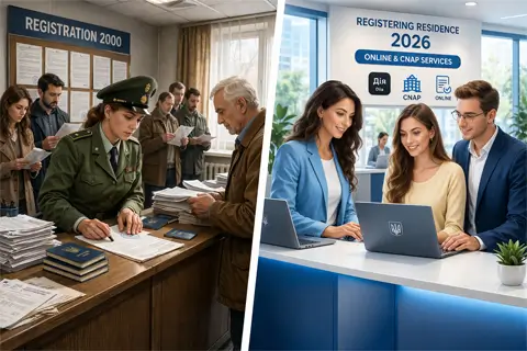 Прописка в Украине: как было в 2000 году и что изменилось в 2026