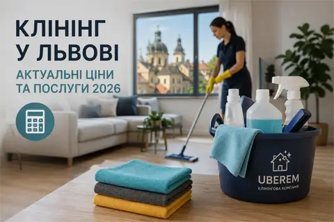 Сколько стоит клининг во Львове в 2026: реальные цены по районам