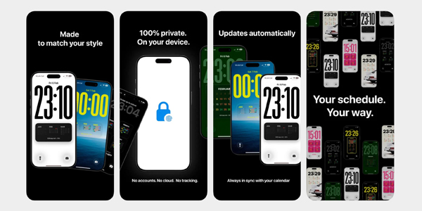 Приложение Calendarly для iOS