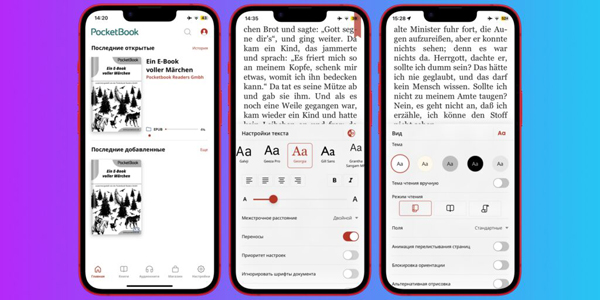 Як читати книги на iPhone і iPad з комфортом: PocketBook Reader
