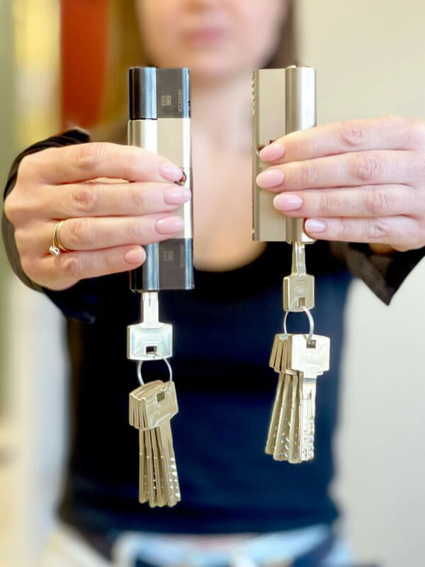 личинка для замка