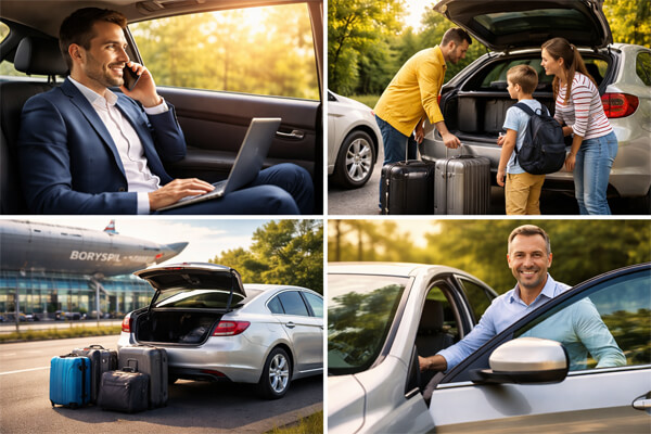 Междугороднее такси Черновцы – Киев