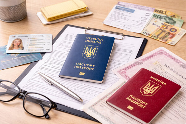 Закордонний паспорт для дорослого