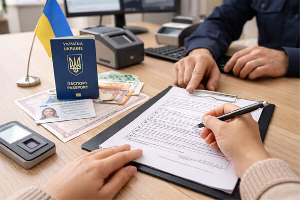 Закордонний паспорт для дорослого