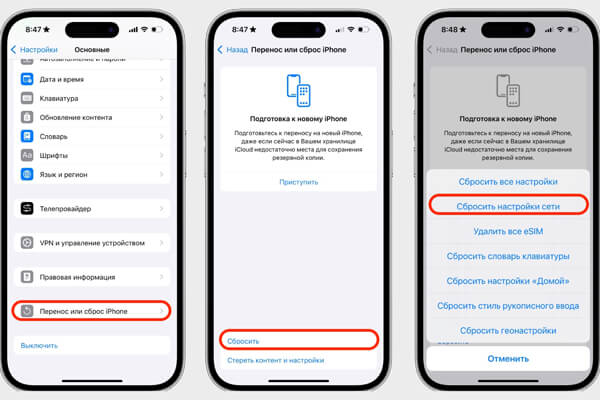 Чому телефон не бачить SIM-картку: скидання налаштувань мережі на iPhone