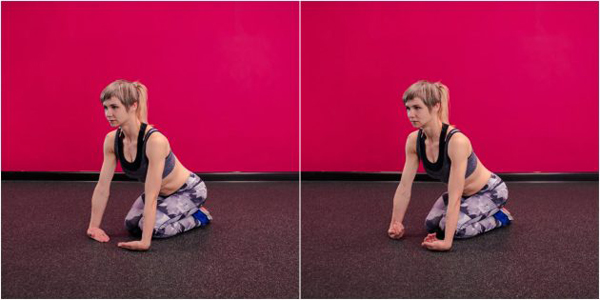 Розтяжка розгиначів зап’ястя