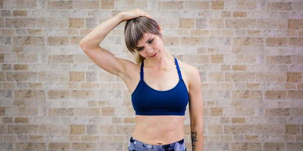 Нахил голови вперед і вбік