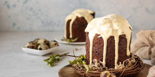 Творожно-шоколадный кулич: простой рецепт с фото