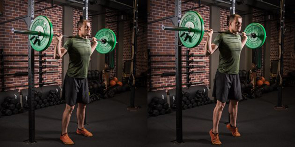 Підйом на носки стоячи