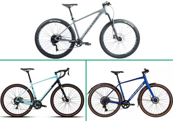 MTB, гравійник, сітібайк