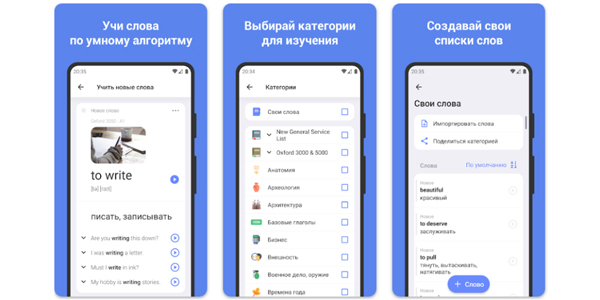 Як вивчати англійську на смартфоні: ReWord