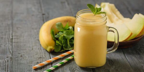 Смузи с дыней и бананом: рецепт