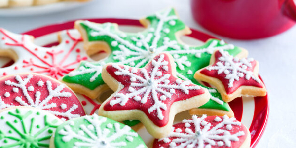 Новогоднее печенье со сметаной