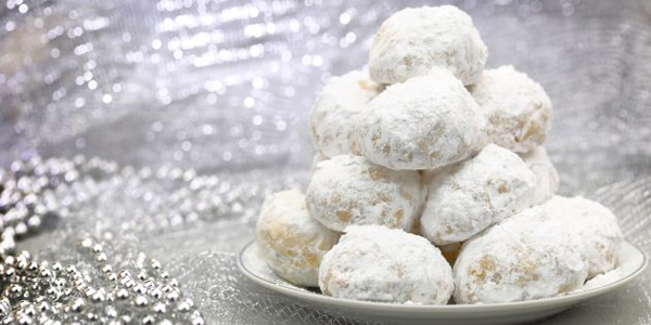 Новогоднее печенье «Снежки»