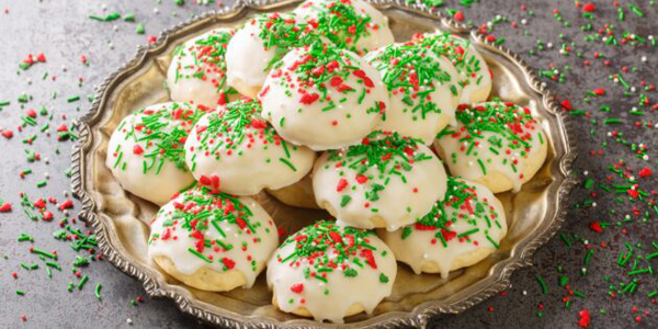 Итальянское рождественское печенье