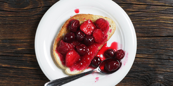 Варенье из клубники и черешни