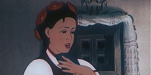 Кадр из новогоднего мультфильма «Ночь перед Рождеством»