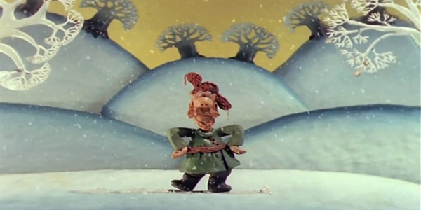 Кадр из мультфильма «Падал прошлогодний снег»