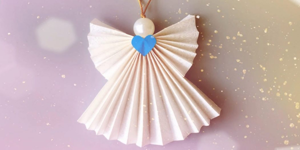 Ёлочные игрушки из бумаги