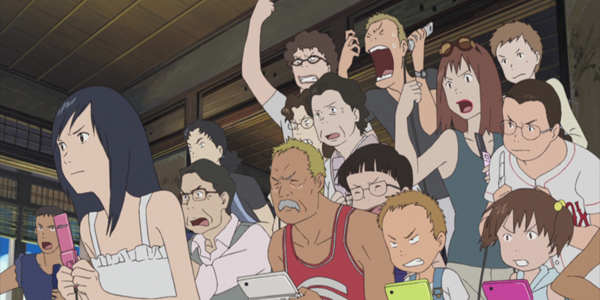 Кадр із японського мультфільму «Літні війни»