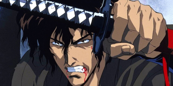 Кадр із японського мультфільму «Манускрипт ніндзя»