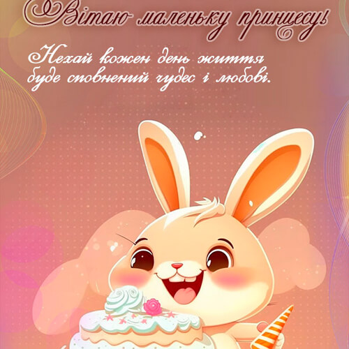 Привітання з 6 місяцями дівчинці картинка