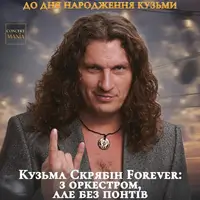 КОНЦЕРТ К ДНЮ РОЖДЕНИЯ КУЗЬМЫ. КУЗЬМА СКРЯБИН FOREVER: С ОРКЕСТРОМ, НО БЕЗ ПОНТОВ Львов